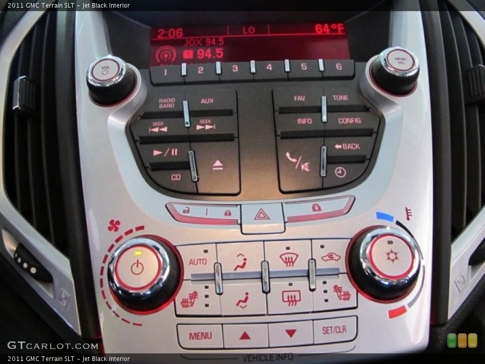 Jet Black Interior Controls for the 2011 GMC Terrain SLT #40971196