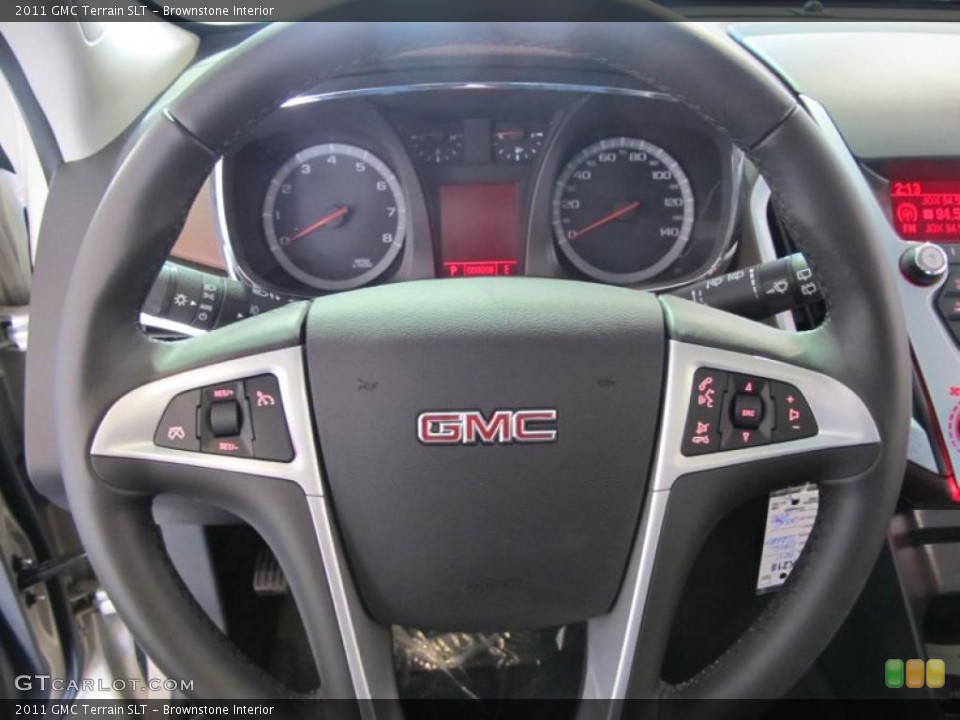 Brownstone Interior Steering Wheel for the 2011 GMC Terrain SLT #40971472