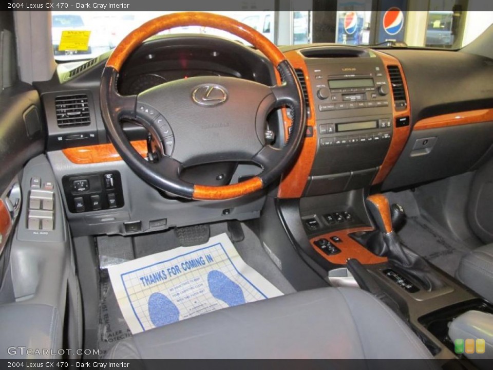 Dark Gray Interior Dashboard for the 2004 Lexus GX 470 #40972336