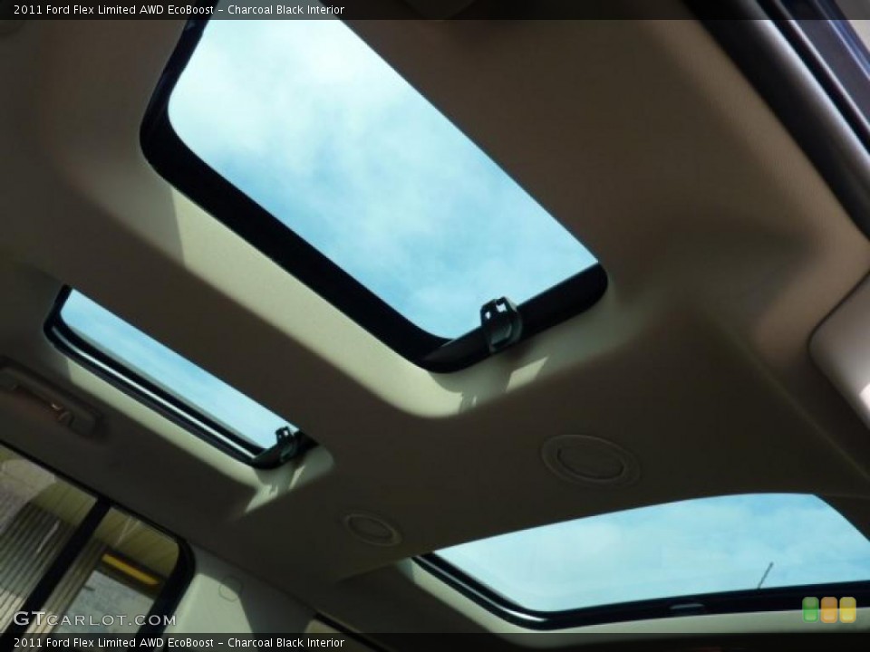 Charcoal Black Interior Sunroof for the 2011 Ford Flex Limited AWD EcoBoost #40972672