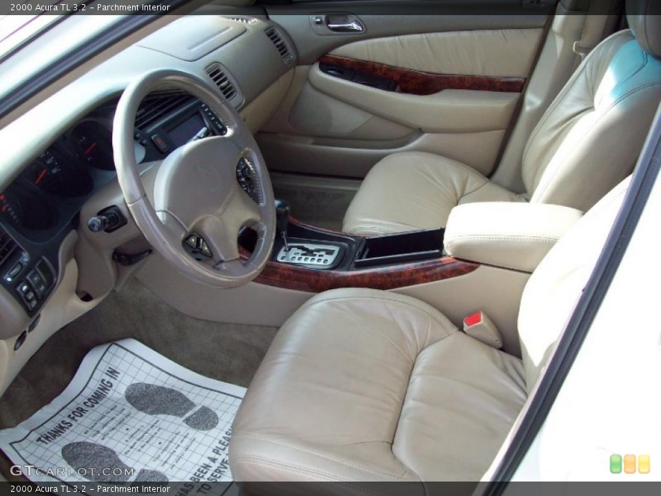 Parchment 2000 Acura TL Interiors