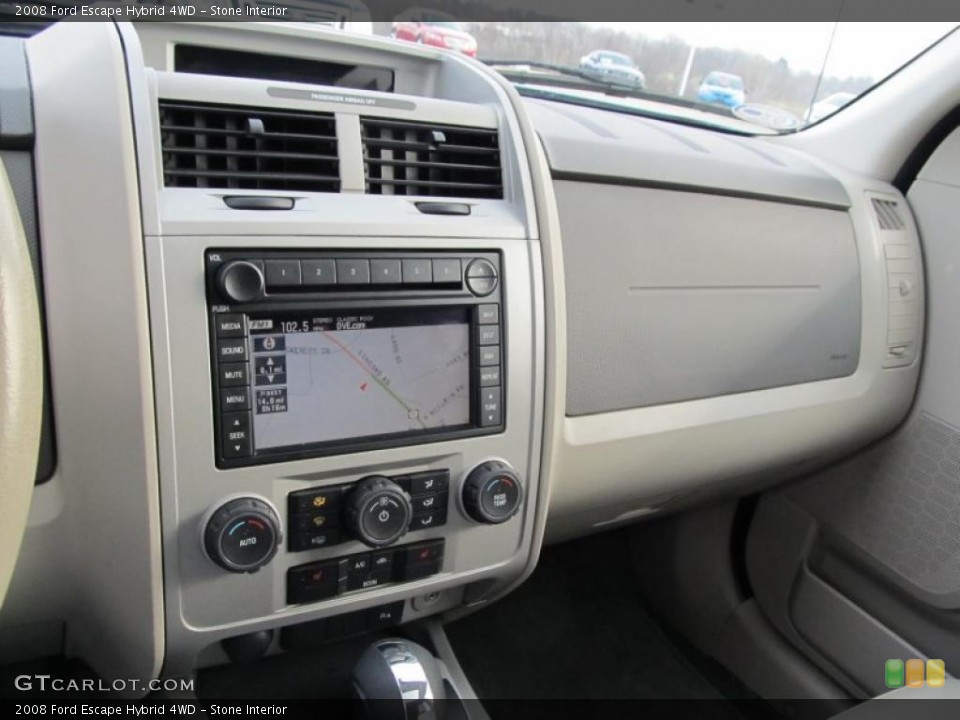 Stone Interior Controls for the 2008 Ford Escape Hybrid 4WD #40973988
