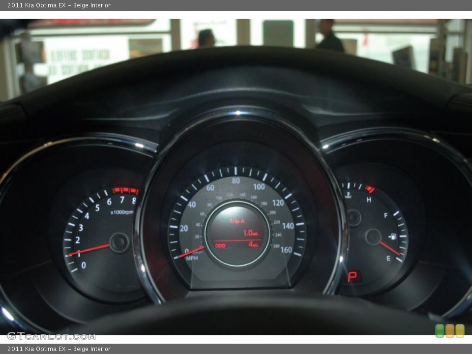 Beige Interior Gauges for the 2011 Kia Optima EX #40975876