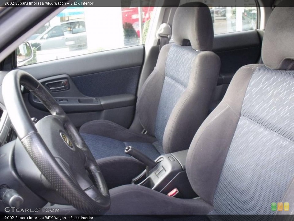 Black Interior Photo for the 2002 Subaru Impreza WRX Wagon #40978244