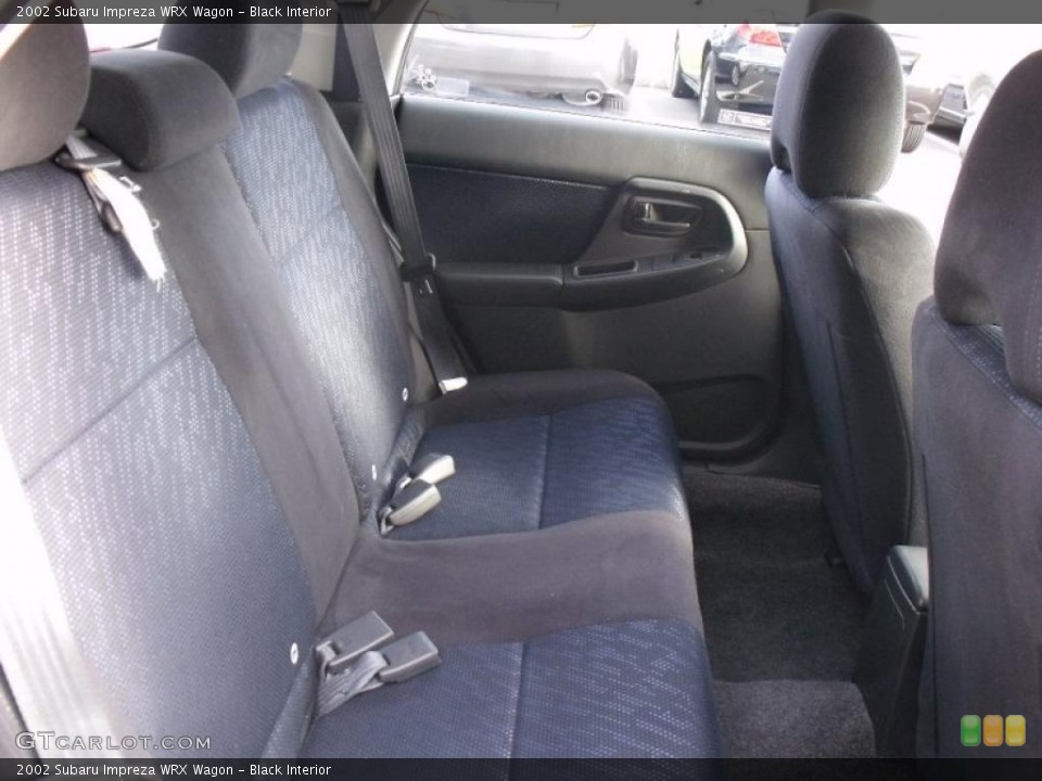 Black Interior Photo for the 2002 Subaru Impreza WRX Wagon #40978280