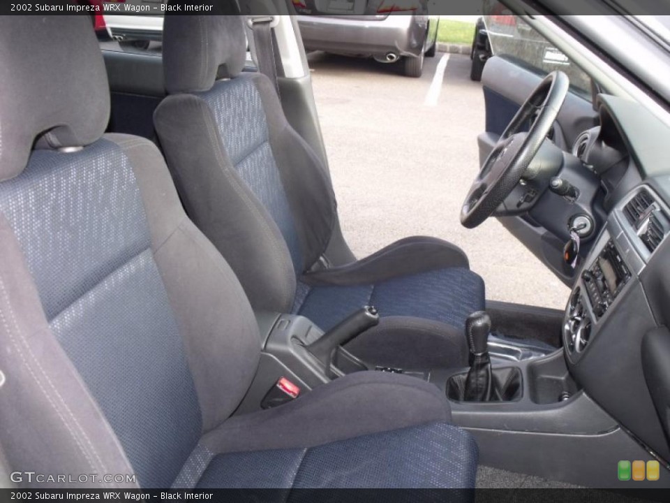 Black Interior Photo for the 2002 Subaru Impreza WRX Wagon #40978296
