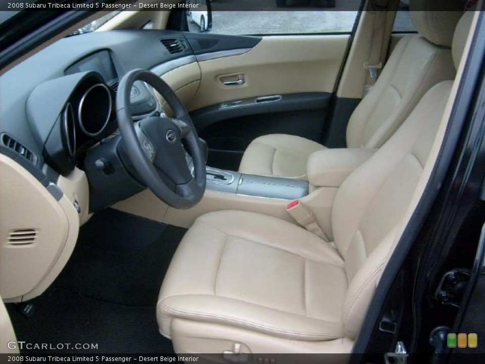 Desert Beige Interior Photo for the 2008 Subaru Tribeca Limited 5 Passenger #40989045