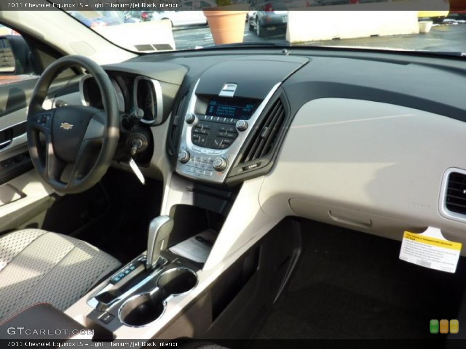Light Titanium/Jet Black Interior Dashboard for the 2011 Chevrolet Equinox LS #40991233