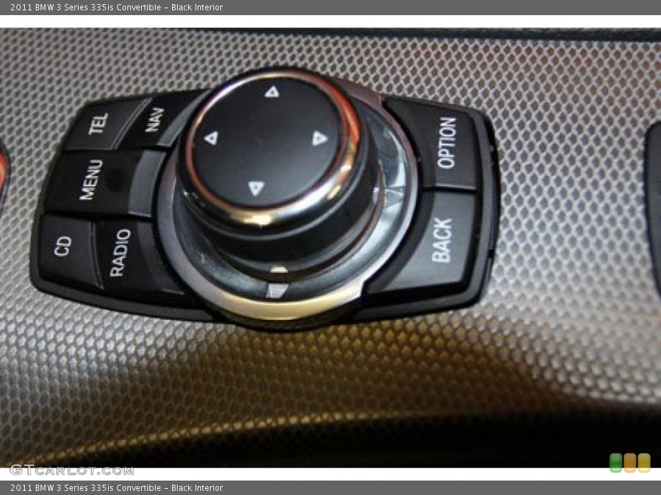 Black Interior Controls for the 2011 BMW 3 Series 335is Convertible #40993209