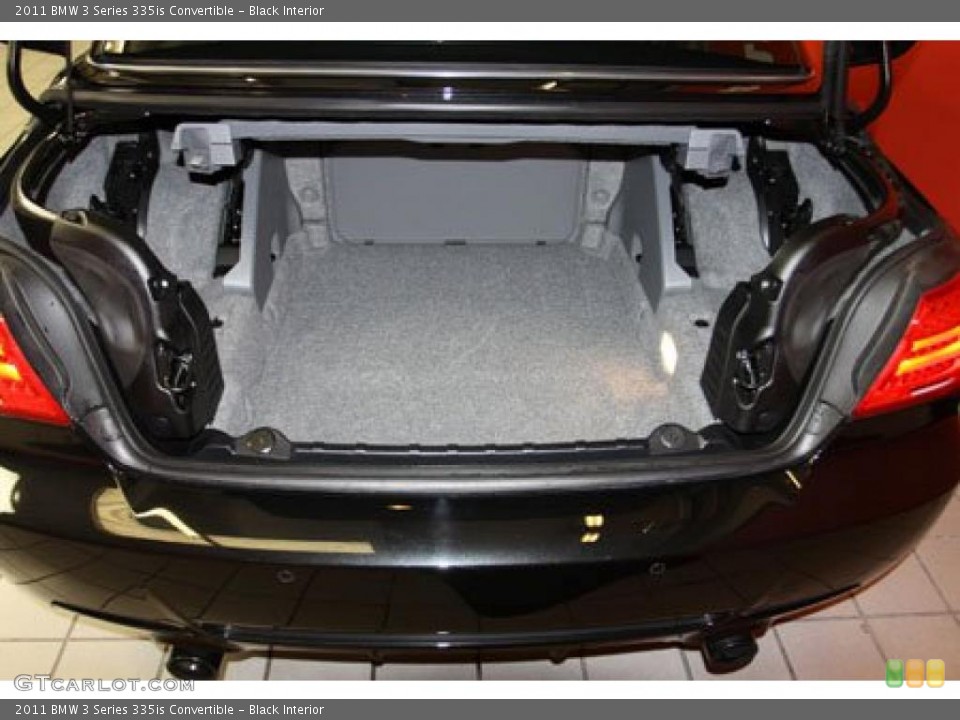 Black Interior Trunk for the 2011 BMW 3 Series 335is Convertible #40993453