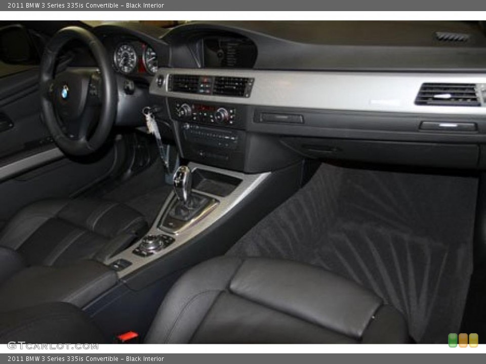 Black Interior Dashboard for the 2011 BMW 3 Series 335is Convertible #40993473