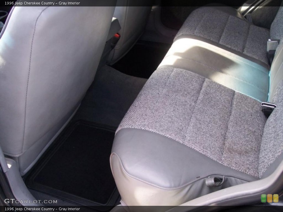 Gray Interior Photo for the 1996 Jeep Cherokee Country #40995130