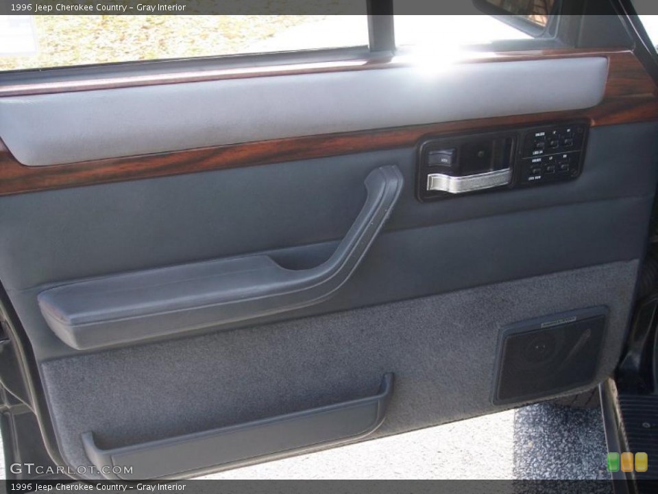 Gray Interior Door Panel for the 1996 Jeep Cherokee Country #40995330