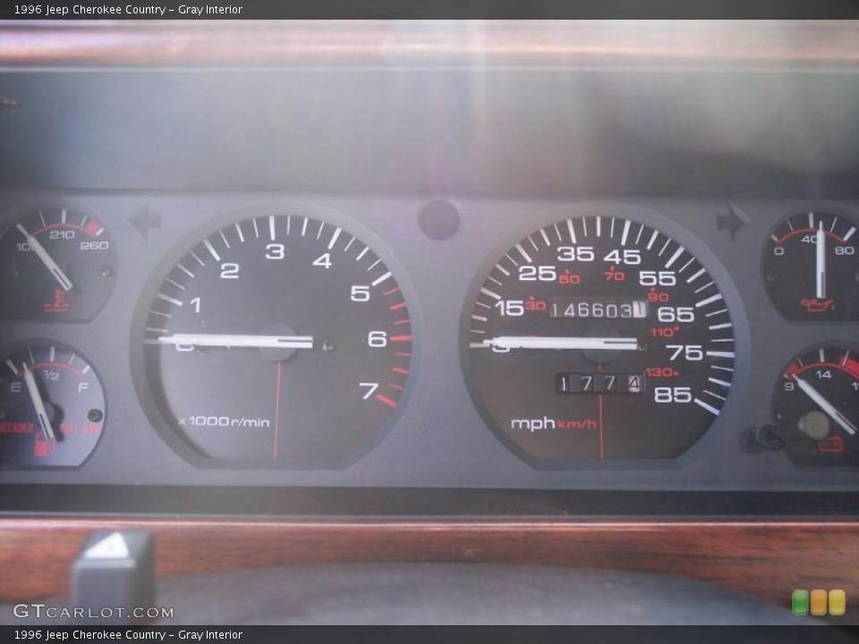 Gray Interior Gauges for the 1996 Jeep Cherokee Country #40995502