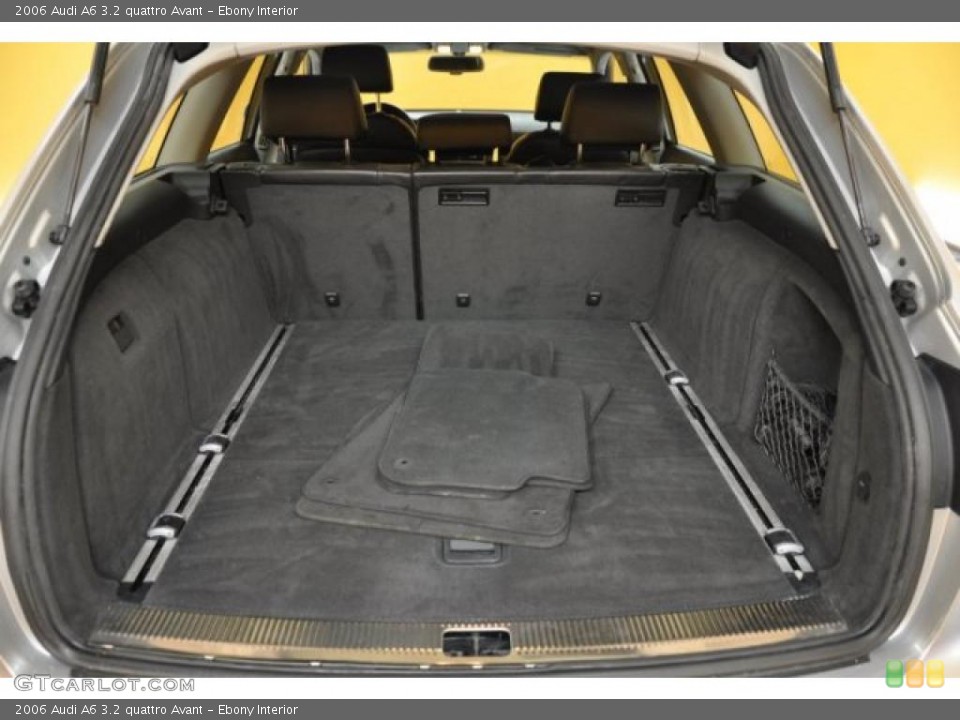 Ebony Interior Trunk for the 2006 Audi A6 3.2 quattro Avant #40995954
