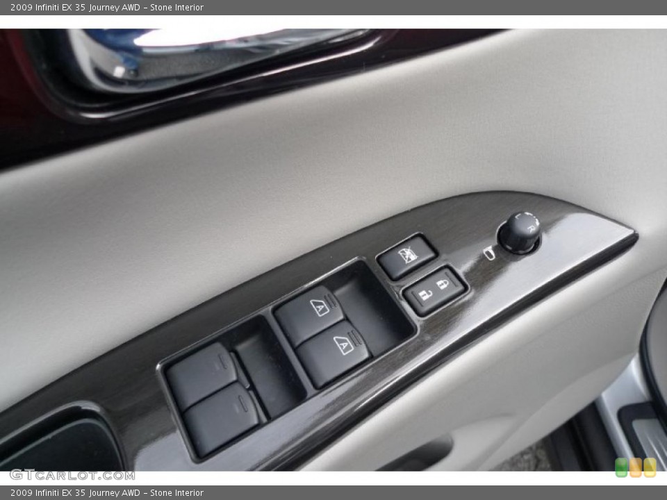 Stone Interior Controls for the 2009 Infiniti EX 35 Journey AWD #40998338