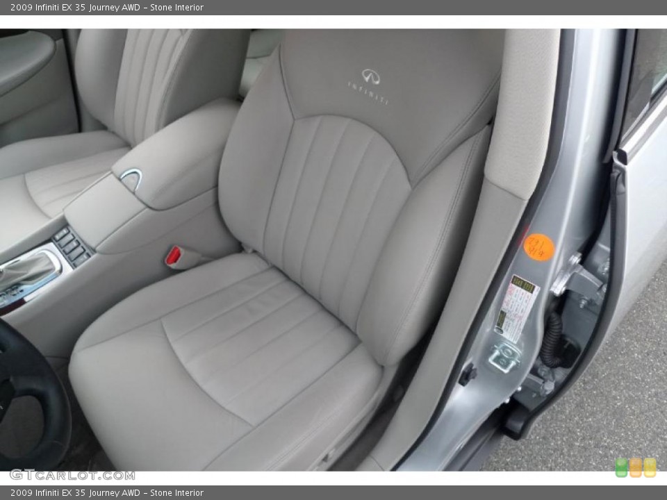 Stone Interior Photo for the 2009 Infiniti EX 35 Journey AWD #40998354