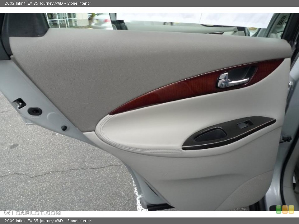 Stone Interior Door Panel for the 2009 Infiniti EX 35 Journey AWD #40998379