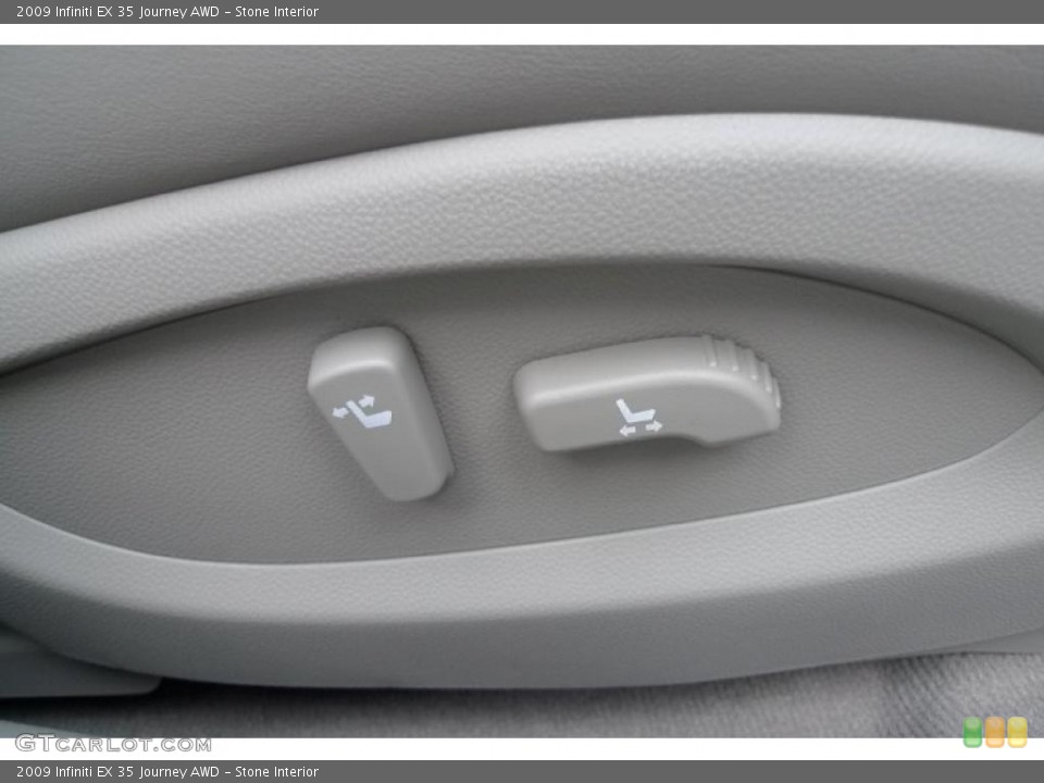 Stone Interior Controls for the 2009 Infiniti EX 35 Journey AWD #40998470