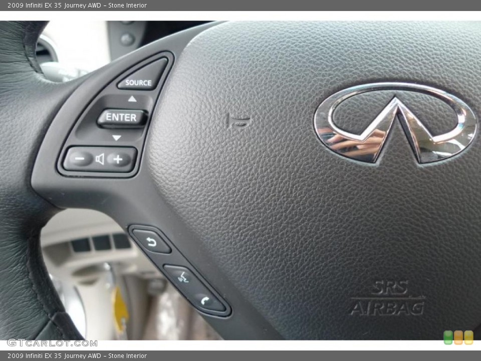 Stone Interior Controls for the 2009 Infiniti EX 35 Journey AWD #40998518