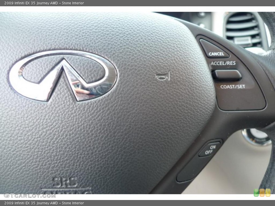 Stone Interior Controls for the 2009 Infiniti EX 35 Journey AWD #40998534