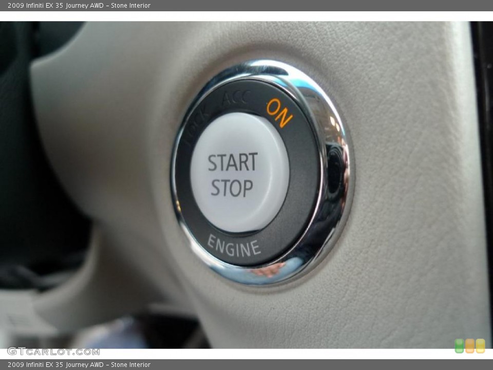 Stone Interior Controls for the 2009 Infiniti EX 35 Journey AWD #40998606