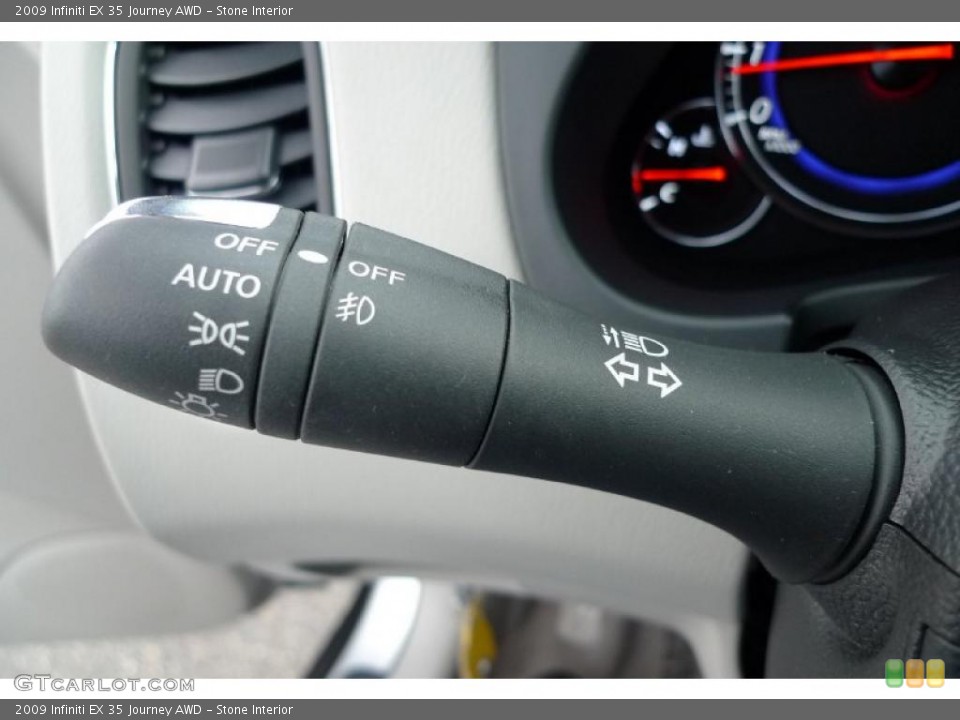 Stone Interior Controls for the 2009 Infiniti EX 35 Journey AWD #40998646