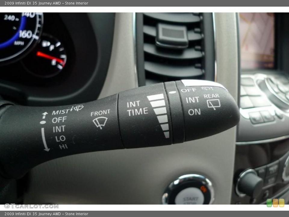 Stone Interior Controls for the 2009 Infiniti EX 35 Journey AWD #40998662