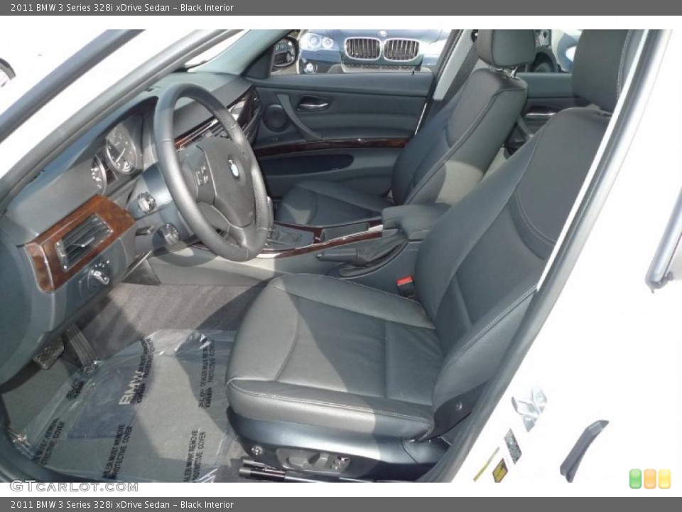 Black Interior Photo for the 2011 BMW 3 Series 328i xDrive Sedan #40998857