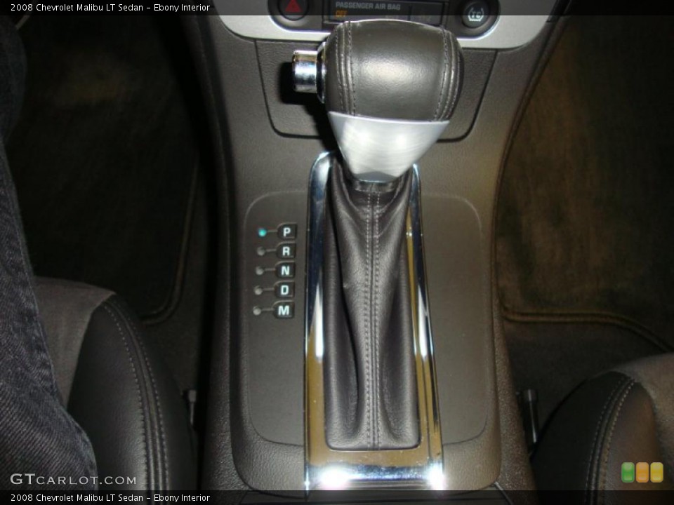 Ebony Interior Transmission for the 2008 Chevrolet Malibu LT Sedan #41002734
