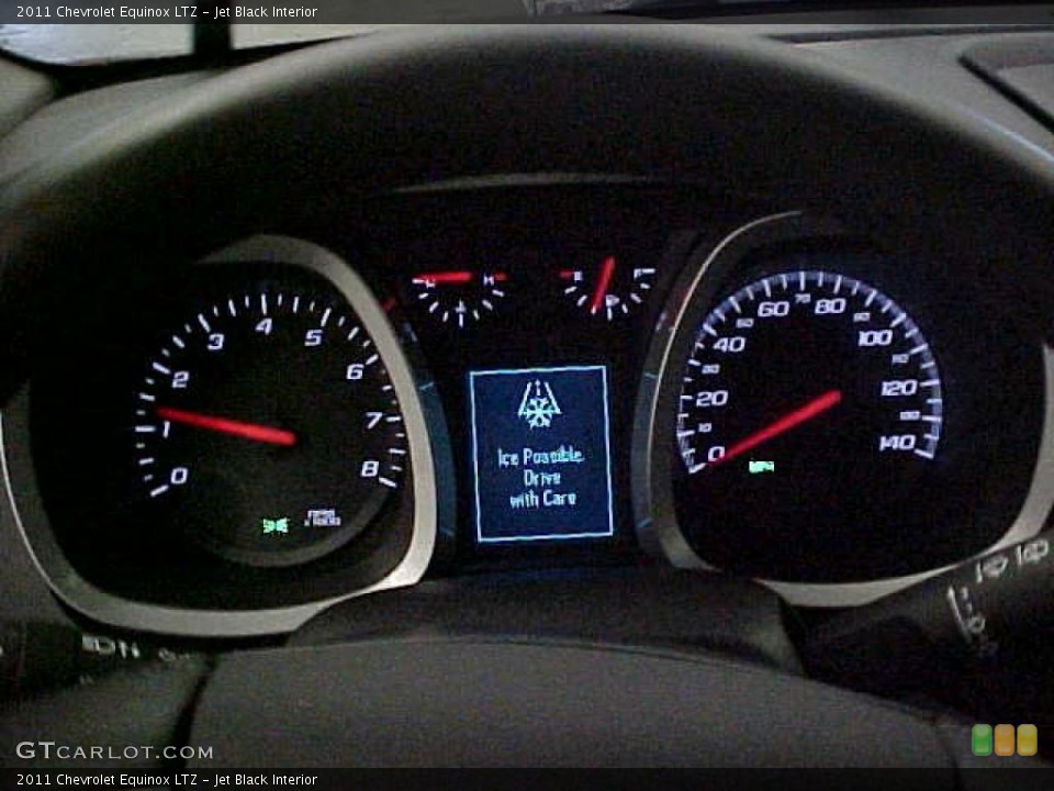 Jet Black Interior Gauges for the 2011 Chevrolet Equinox LTZ #41006566