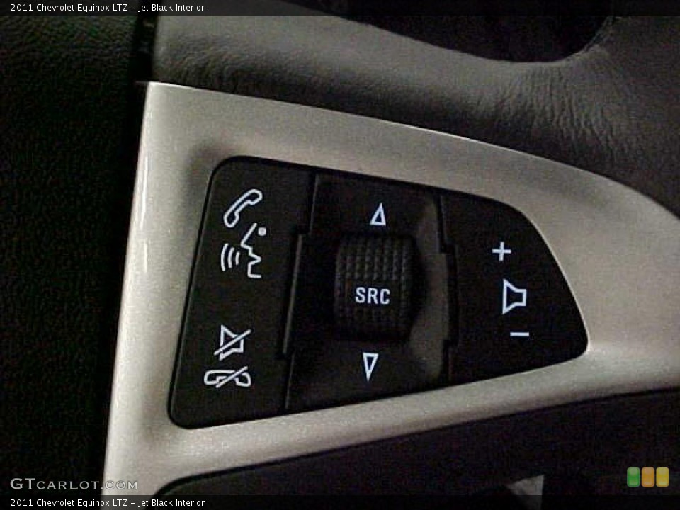 Jet Black Interior Controls for the 2011 Chevrolet Equinox LTZ #41006586