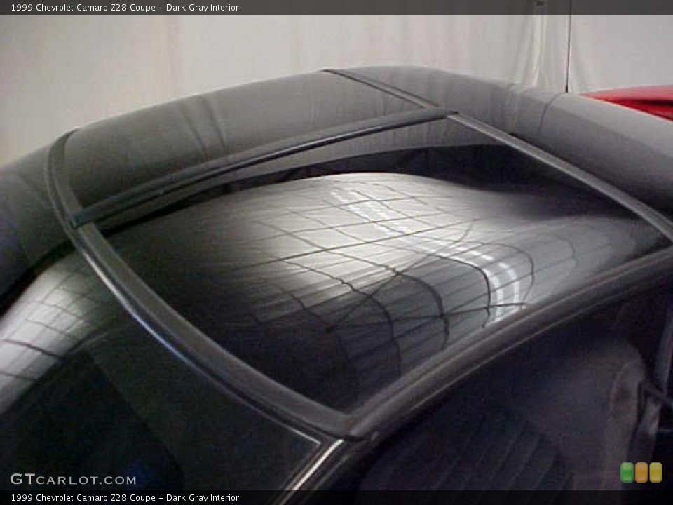 Dark Gray Interior Sunroof for the 1999 Chevrolet Camaro Z28 Coupe #41006838