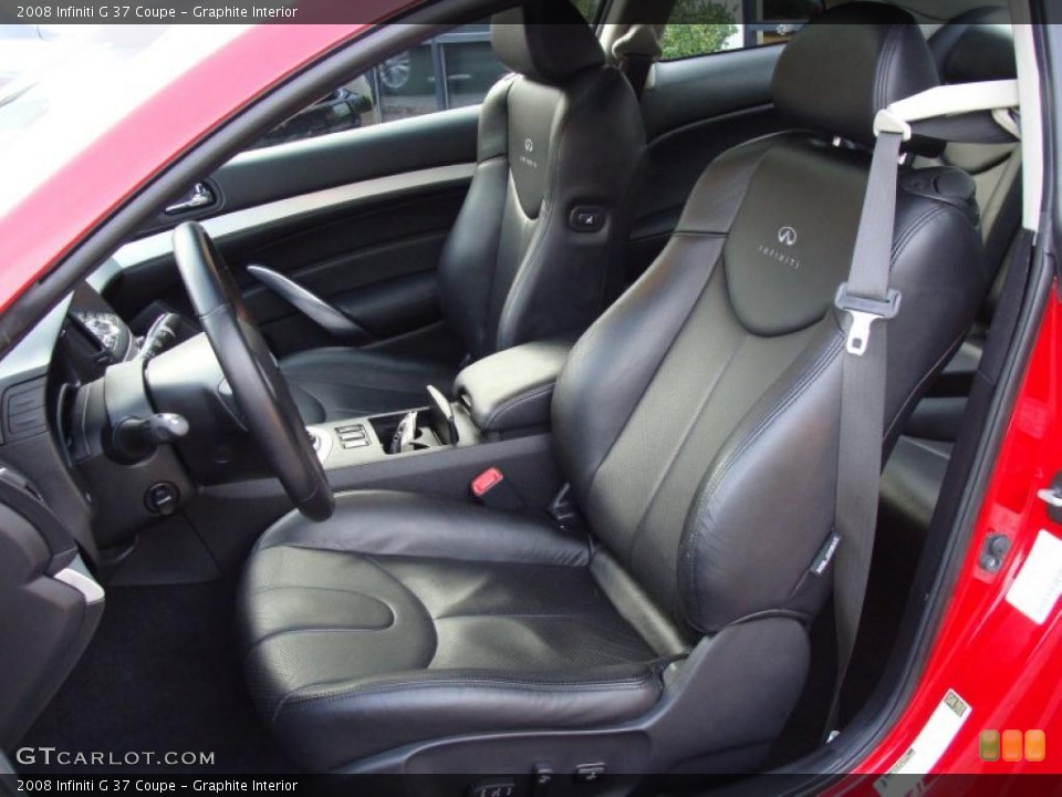 Graphite Interior Photo for the 2008 Infiniti G 37 Coupe #41007921