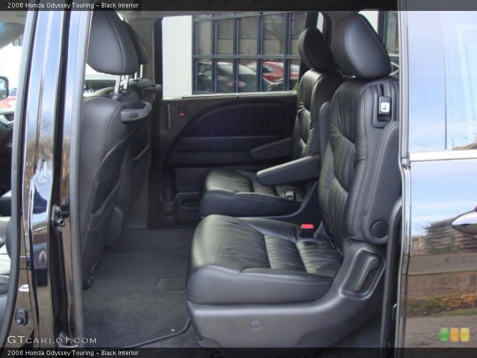 Black Interior Photo for the 2008 Honda Odyssey Touring #41008690