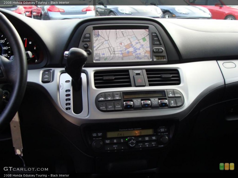 Black Interior Navigation for the 2008 Honda Odyssey Touring #41008786
