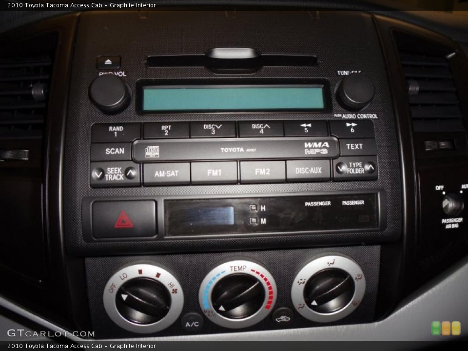 Graphite Interior Controls for the 2010 Toyota Tacoma Access Cab #41011238