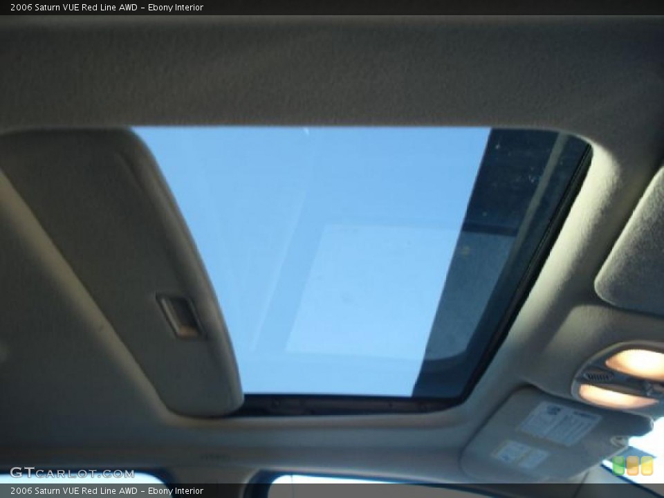 Ebony Interior Sunroof for the 2006 Saturn VUE Red Line AWD #41015003