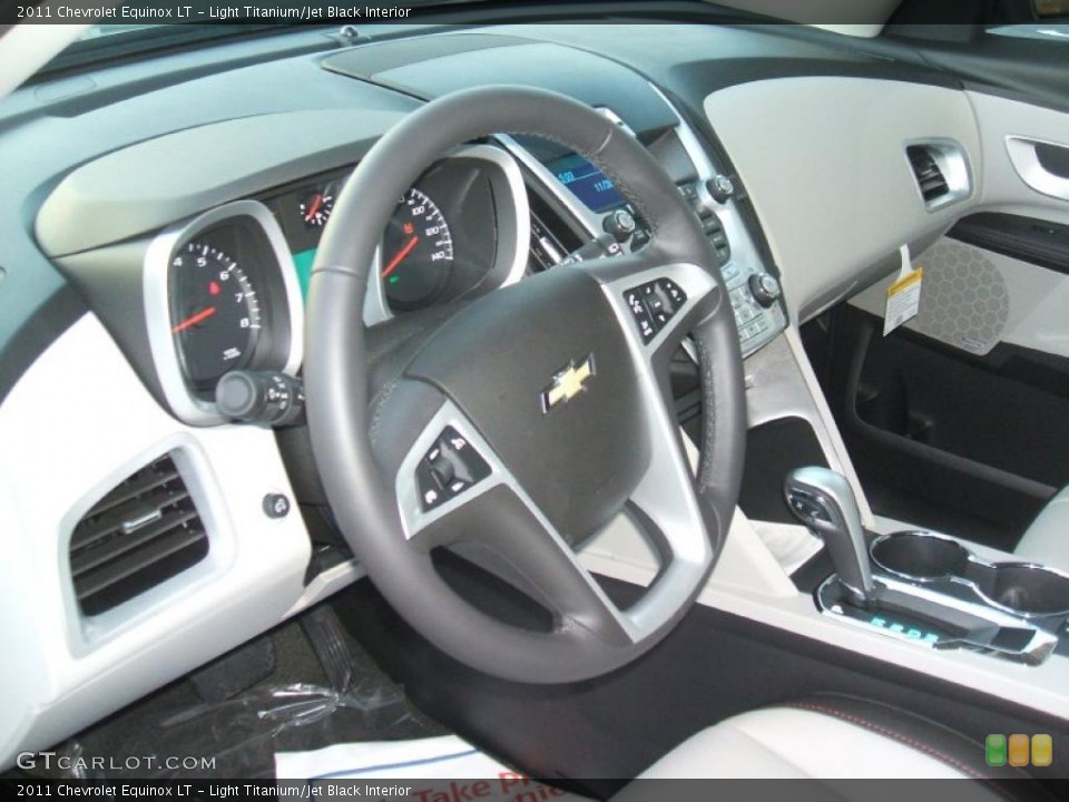 Light Titanium/Jet Black Interior Prime Interior for the 2011 Chevrolet Equinox LT #41016543