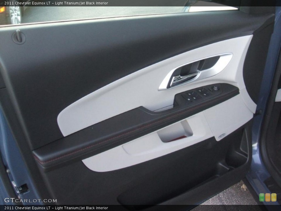 Light Titanium/Jet Black Interior Door Panel for the 2011 Chevrolet Equinox LT #41016559