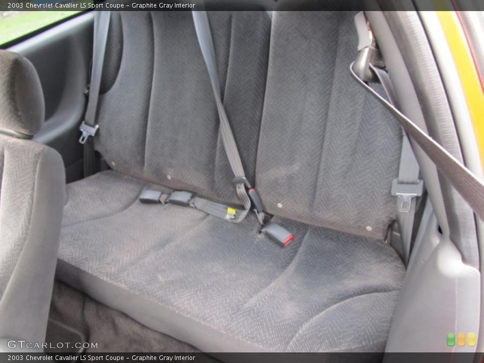 Graphite Gray Interior Photo for the 2003 Chevrolet Cavalier LS Sport Coupe #41020163