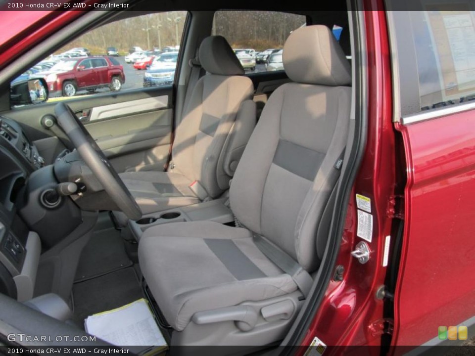 Gray Interior Photo for the 2010 Honda CR-V EX AWD #41020875