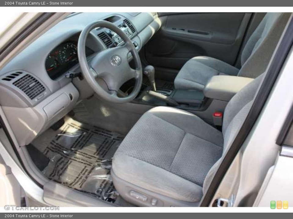 Stone Interior Prime Interior for the 2004 Toyota Camry LE #41023904