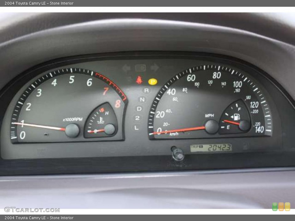 Stone Interior Gauges for the 2004 Toyota Camry LE #41023936