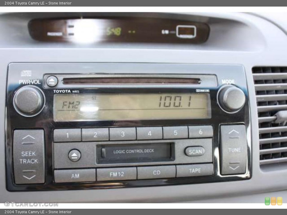 Stone Interior Controls for the 2004 Toyota Camry LE #41023952