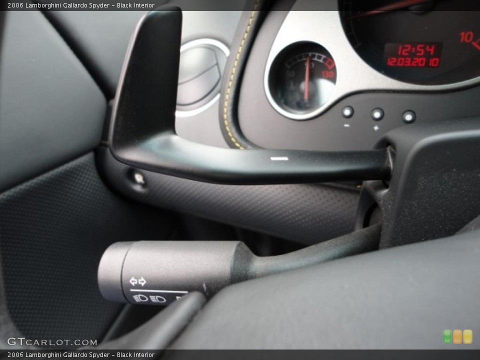 Black Interior Transmission for the 2006 Lamborghini Gallardo Spyder #41024528