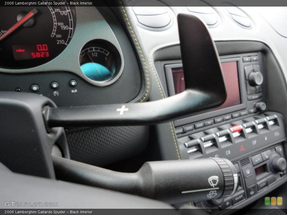 Black Interior Transmission for the 2006 Lamborghini Gallardo Spyder #41024544