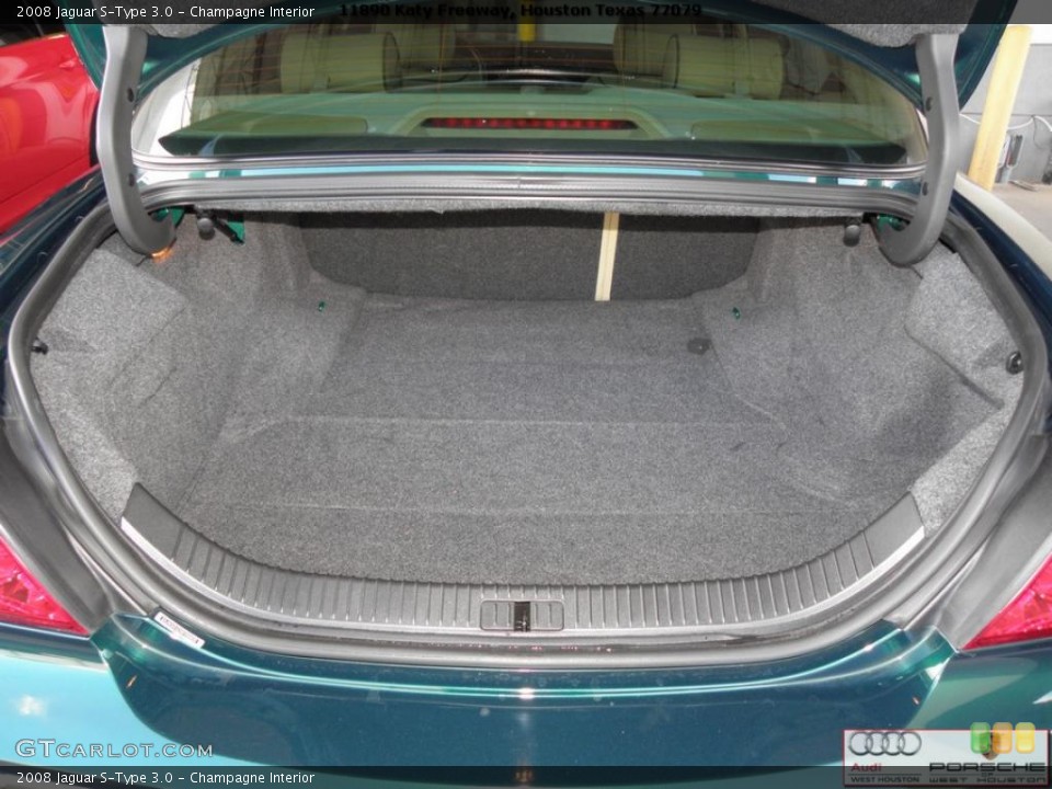Champagne Interior Trunk for the 2008 Jaguar S-Type 3.0 #41024700