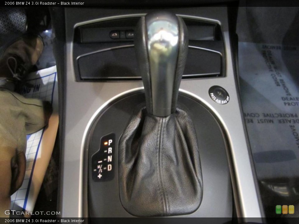 Black Interior Transmission for the 2006 BMW Z4 3.0i Roadster #41025336