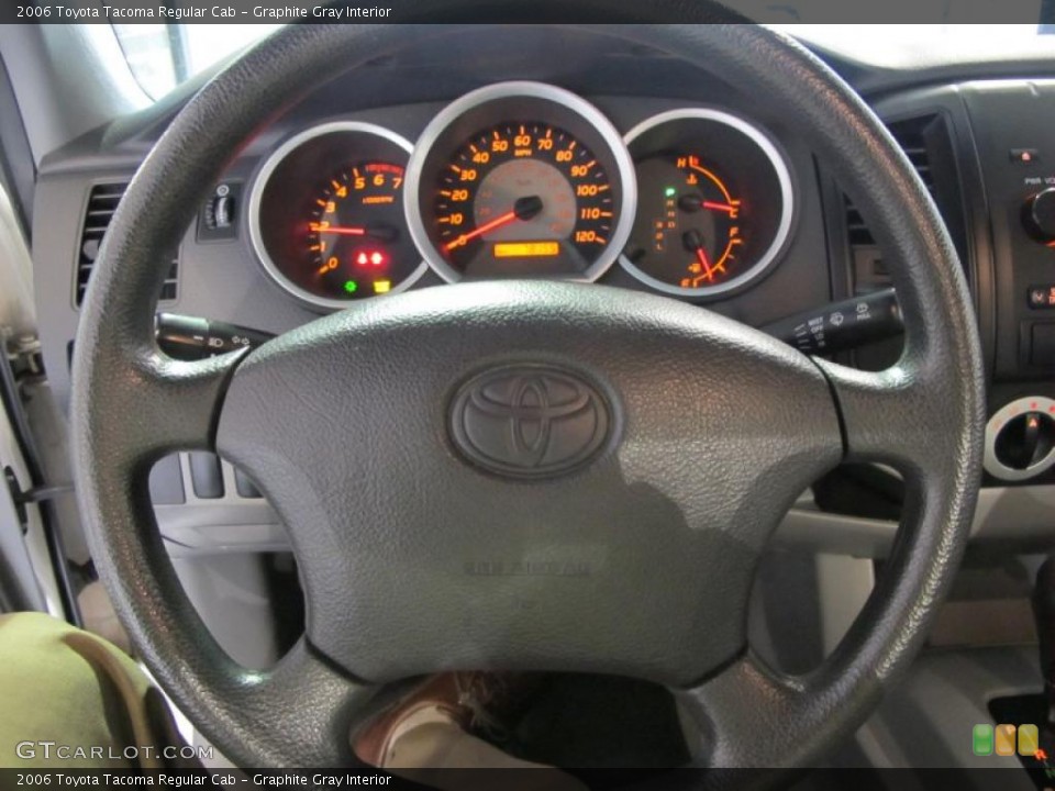 Graphite Gray Interior Steering Wheel for the 2006 Toyota Tacoma Regular Cab #41027200
